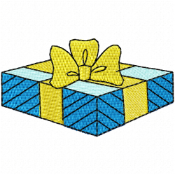 Gifts Embroidery Design 3 Gifts Embroidery Design 3